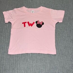 Size 2T Minnie Mouse Shirt